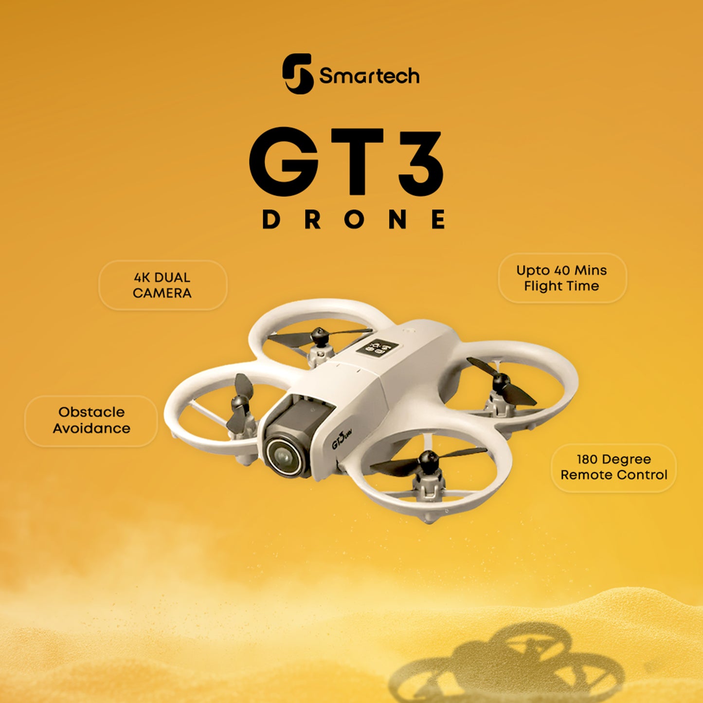 GT3 4K Dual Camera Drone